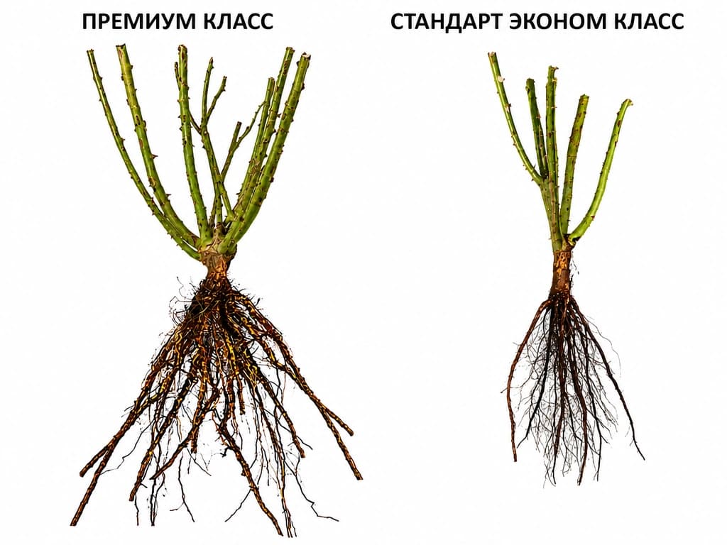 Саженцы роз — премиум и эконом класс